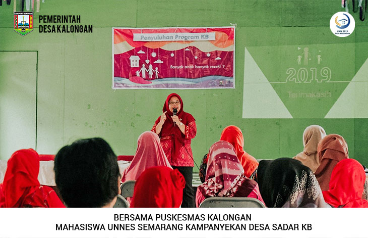Bersama-Puskesmas-Kalongan-Mahasiswa-Unnes-Semarang-Kampanyekan-Desa-Sadar-KB
